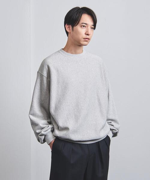 BLUE(ブルー)の「<BLUE> クルーネック スウェット(スウェット・メンズ・グレー・M/L)」の1枚目の写真