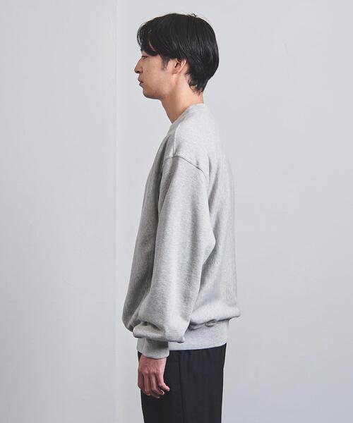BLUE(ブルー)の「<BLUE> クルーネック スウェット(スウェット・メンズ・グレー・M/L)」の3枚目の写真