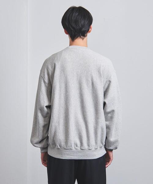 BLUE(ブルー)の「<BLUE> クルーネック スウェット(スウェット・メンズ・グレー・M/L)」の4枚目の写真