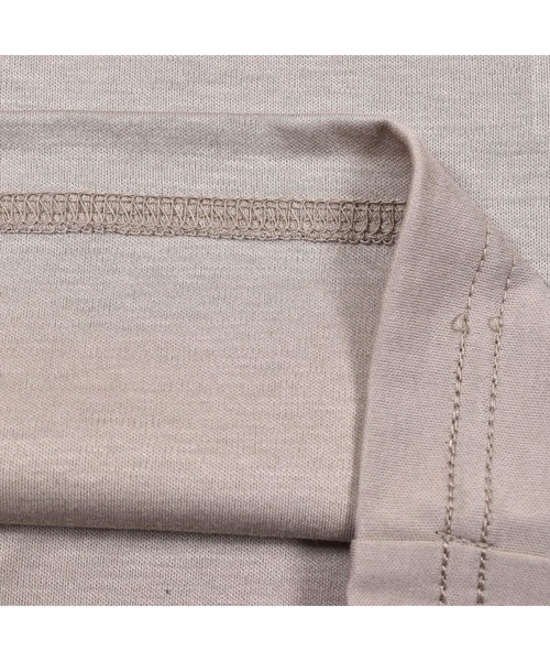 BeBe(ベベ)の「BeBe/コットンスムースチビハイネックTシャツ(100~150cm)(Tシャツ/カットソー・キッズ・ブラック/ベージュ・110/140/130/150/120/100)」の10枚目の写真