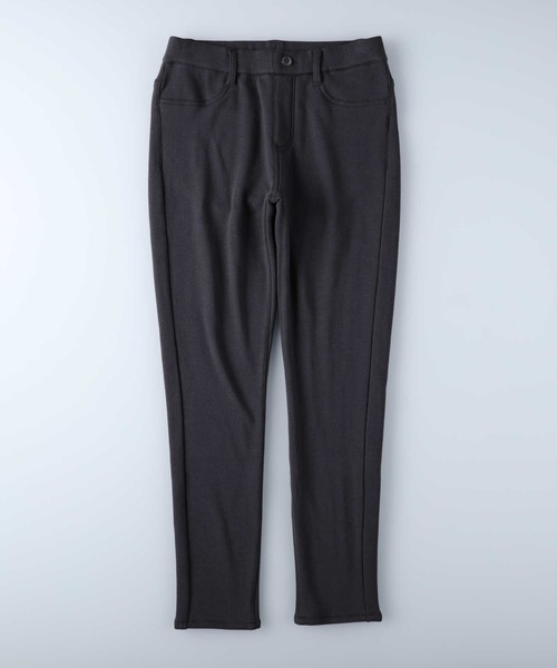 HONEYSUCKLE ROSE（ハニーサックルローズ）の「【HONEYSUCKLE ROSE】「MOCOMOCO」あったか裏シャギースキニーパンツ（その他パンツ・レディース・ダークインディゴブルー/ブラック×ホワイト/ブラック/ノンウォッシュ/カーキブラウン/ダークグレー/ワイン・S/M/L/XL/XS）」の11枚目の写真