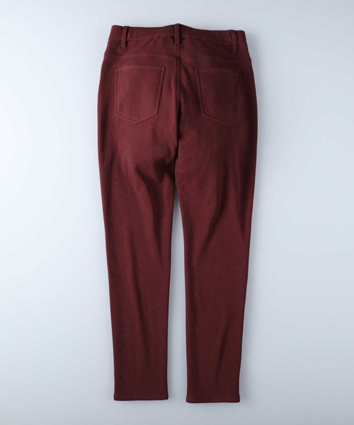 HONEYSUCKLE ROSE（ハニーサックルローズ）の「【HONEYSUCKLE ROSE】「MOCOMOCO」あったか裏シャギースキニーパンツ（その他パンツ・レディース・ダークインディゴブルー/ブラック×ホワイト/ブラック/ノンウォッシュ/カーキブラウン/ダークグレー/ワイン・S/M/L/XL/XS）」の15枚目の写真