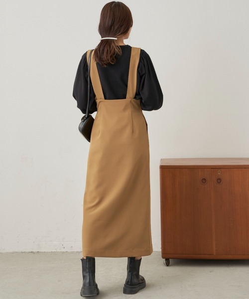 CLEARIMPRESSION （クリアインプレッション）の「タックボリュームスリーブニット（ニット/セーター・レディース・ブラック/ピンク・FREE）」の11枚目の写真