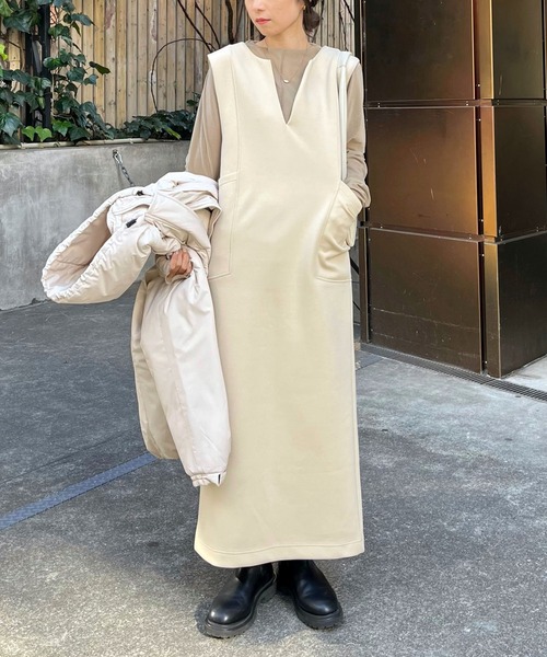 CAPRICIEUX LE'MAGE サロペットスカート ダンボールジャンスカ CAPRICIEUX LE'MAGE サロペットスカート ダンボールジャンスカ