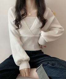 レイヤード風プルオーバー