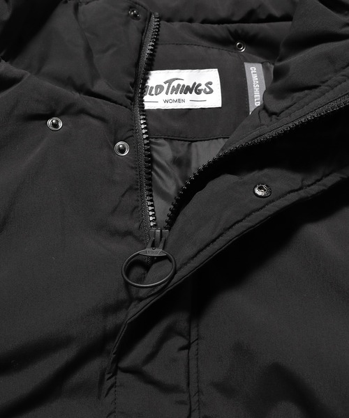 半額以下　WILD THINGS PUFF JACKET BLACK Mサイズ FREAK'S STORE（フリークスストア）の「WILD THINGS/ワイルド