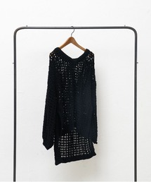KOH.style | サイドスリットメッシュニット(ニット/セーター)