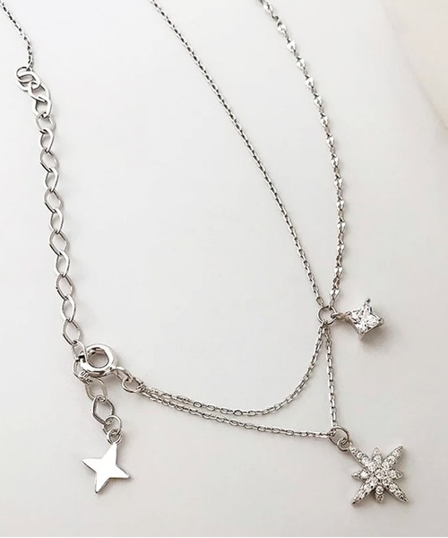 NOLITA LABORATORY（ノリータラボラトリー）の「【 NOLITA / ノリータ 】スターリングシルバー 925 星 スター ネックレス ペンダント ネックレス（ネックレス・レディース・シルバー・FREE）」の2枚目の写真