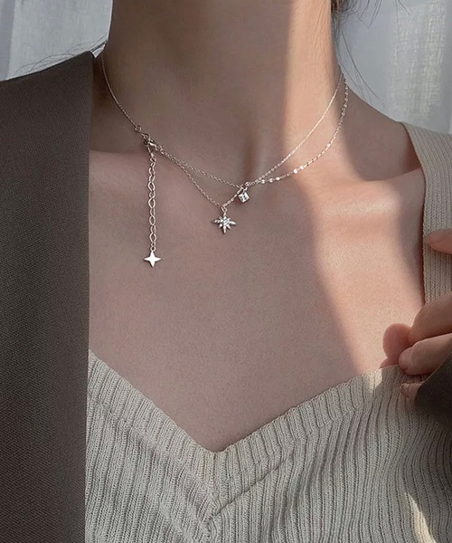 NOLITA LABORATORY（ノリータラボラトリー）の「【 NOLITA / ノリータ 】スターリングシルバー 925 星 スター ネックレス ペンダント ネックレス（ネックレス・レディース・シルバー・FREE）」の5枚目の写真