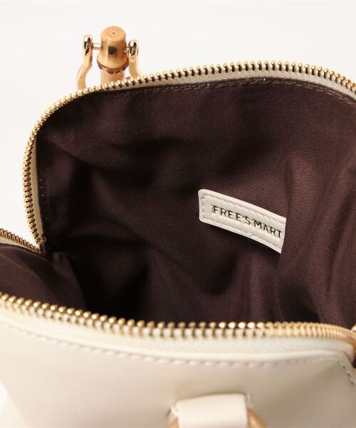 FREE'S MART（フリーズマート）の「バンブーミニショルダーバッグ（ショルダーバッグ・レディース・ブラック/ホワイト/グリーン/ホワイト系その他・ﾌﾘ-）」の13枚目の写真