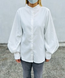 ONEDAYKMC select / バルーン袖ルーズレギュラーカラーシャツ