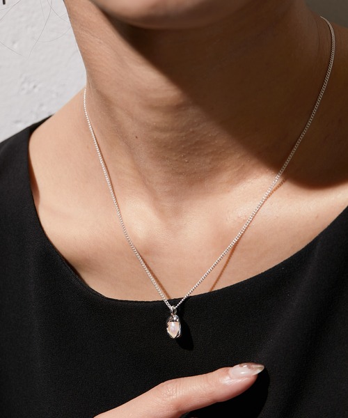 ear PAPILLONNER（イアパピヨネ）の「たまごパール2連ネックレス（ネックレス・レディース・ゴールド/シルバー・FREE）」の13枚目の写真