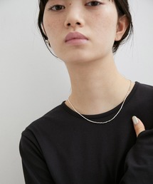 【LES BIJOUX】タイトデザインチェーンネックレス