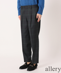 allery | 【allery / アレリ―】Check Slacks テーパード”3シルエット展開”(スラックス)