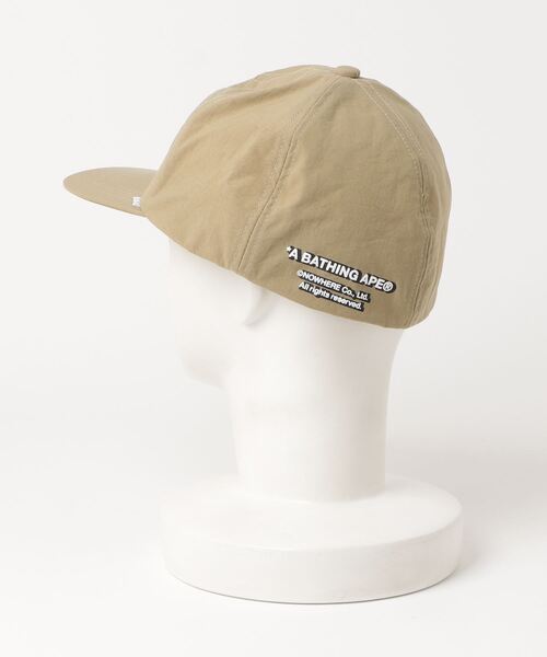 A BATHING APE（アベイシングエイプ）の「A BATHING APE PANEL CAP M（キャップ・メンズ・ベージュ/ネイビー・FREE）」の4枚目の写真