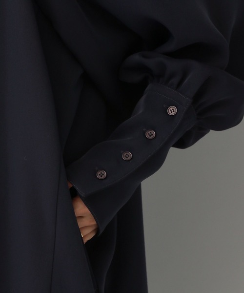 C＊スタンドロングカフスワンピース（ドレス）｜A part by（アパート