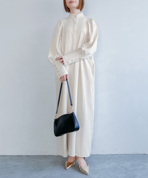 ADORE アドーア パールカフスフロントスリット ロングトップス ワンピース 楽天市場】アドーア（ワンピース｜レディースファッション）の通販