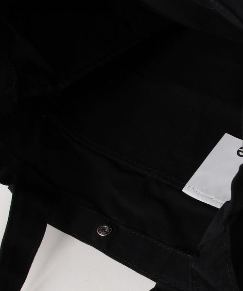 Fone(エフワン)の「Fone 2wayキャンバストートバッグ(トートバッグ・メンズ・ブラック・FREE)」の4枚目の写真