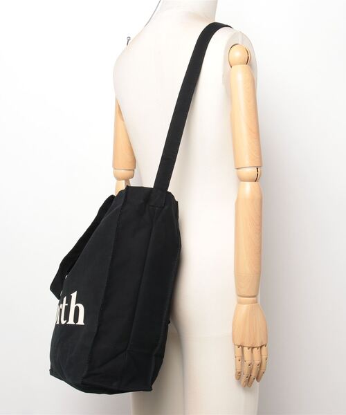 Fone(エフワン)の「Fone 2wayキャンバストートバッグ(トートバッグ・メンズ・ブラック・FREE)」の5枚目の写真