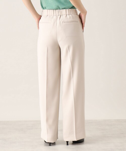 UNTITLED（アンタイトル）の「◆【通勤／フォーマル】きれいめ セミワイドパンツ（その他パンツ・レディース・ブルー/ブラック/ライトベージュ・00/01/02/03/04/42/44/46/48/50）」の10枚目の写真