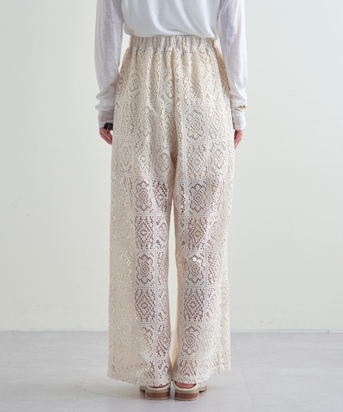 mline（エムライン）の「【サイズ展開あり】[mline]シアーレースパンツ（その他パンツ・レディース・ブラック/アイボリー・1/2）」の17枚目の写真