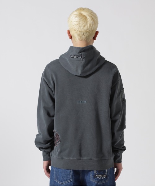 AVIREX(アヴィレックス)の「EAST COAST PULL-OVER PARKA / ウエスト コースト プルオーバー パーカー / AVIREX / アヴィレックス(パーカー・メンズ・ブラック/その他3/イエロー/ブルー・2XL/L/M/XL)」の16枚目の写真