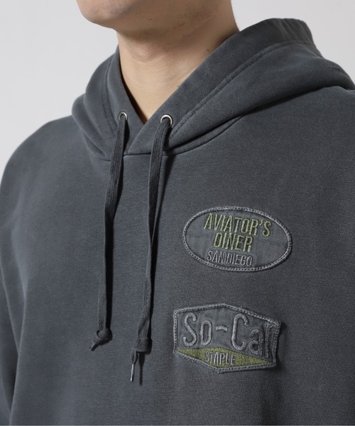 AVIREX(アヴィレックス)の「EAST COAST PULL-OVER PARKA / ウエスト コースト プルオーバー パーカー / AVIREX / アヴィレックス(パーカー・メンズ・ブラック/その他3/イエロー/ブルー・2XL/L/M/XL)」の17枚目の写真