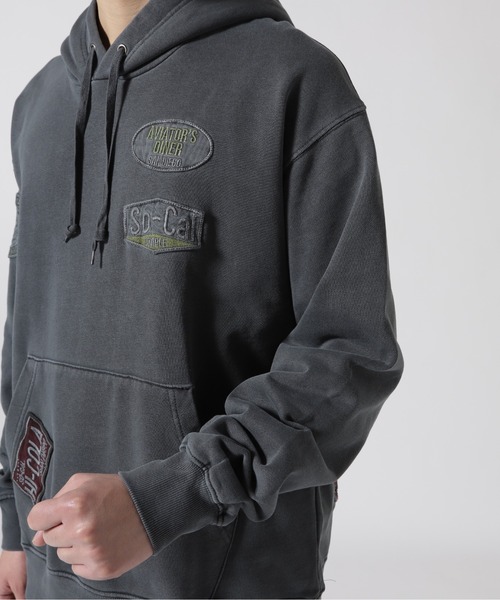 AVIREX(アヴィレックス)の「EAST COAST PULL-OVER PARKA / ウエスト コースト プルオーバー パーカー / AVIREX / アヴィレックス(パーカー・メンズ・ブラック/その他3/イエロー/ブルー・2XL/L/M/XL)」の18枚目の写真