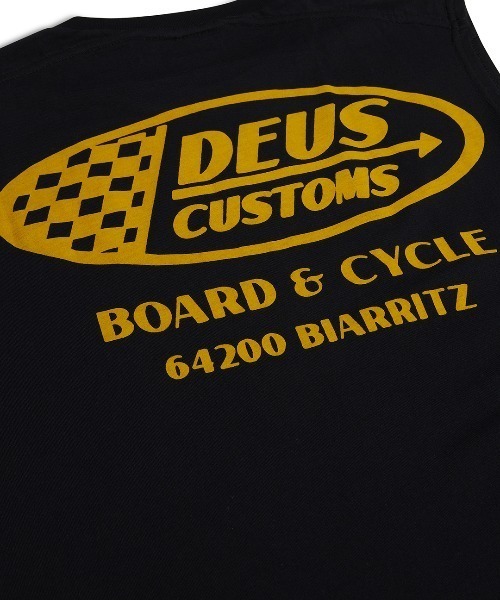 DEUS EX MACHINA(デウスエクスマキナ)の「FLAGS MUSCLE(タンクトップ・メンズ・オフホワイト/ブラック・SMALL/MEDIUM/LARGE)」の9枚目の写真