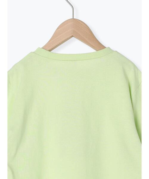 Samansa Mos2 Lagom（サマンサモスモスラーゴム）の「アニマルサングラス仕掛けロンT（Tシャツ/カットソー・キッズ・グリーン/ブルー/イエロー・130cm/100cm/120cm/110cm/95cm）」の5枚目の写真