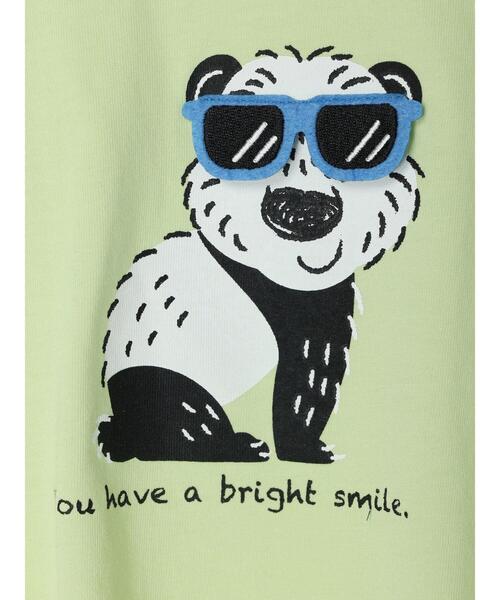 Samansa Mos2 Lagom（サマンサモスモスラーゴム）の「アニマルサングラス仕掛けロンT（Tシャツ/カットソー・キッズ・グリーン/ブルー/イエロー・130cm/100cm/120cm/110cm/95cm）」の18枚目の写真