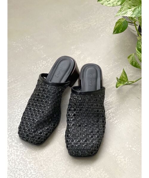 Ungrid（アングリッド）の「メッシュヒールサンダル（サンダル・レディース・ブラック/ブラウン・S/M/L）」の10枚目の写真