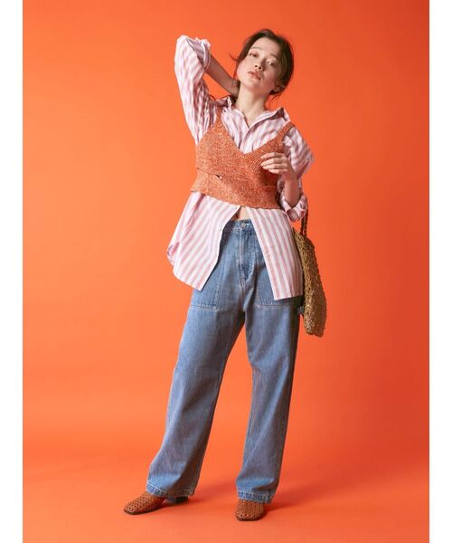 Ungrid（アングリッド）の「メッシュヒールサンダル（サンダル・レディース・ブラック/ブラウン・S/M/L）」の6枚目の写真