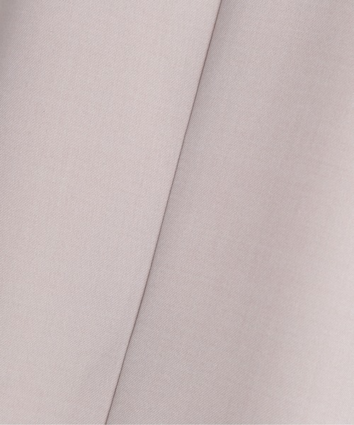 NATURAL BEAUTY BASIC（ナチュラルビューティーベーシック）の「◇＜リネンライクセットアップ＞ノーカラージャケット（ノーカラージャケット・レディース・チャコールグレー/グレイッシュベージュ・MEDIUM/SMALL/LARGE）」の21枚目の写真