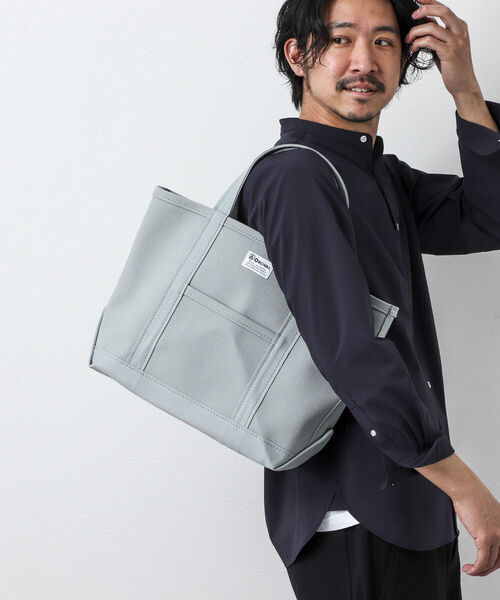 ORCIVAL（オーシバル）の「【ORCIVAL/オーシバル】HANPU TOTE BAG MEDIUM キャンバストートバッグ（トートバッグ・メンズ・ホワイト系その他5/ミント/ロイヤルブルー/チャコールグレー/ホワイト系その他6・FREE）」の4枚目の写真