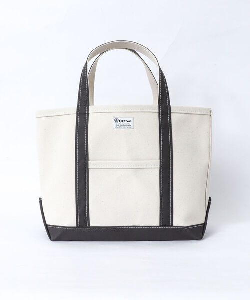 ORCIVAL（オーシバル）の「【ORCIVAL/オーシバル】HANPU TOTE BAG MEDIUM キャンバストートバッグ（トートバッグ・メンズ・ホワイト系その他5/ミント/ロイヤルブルー/チャコールグレー/ホワイト系その他6・FREE）」の22枚目の写真