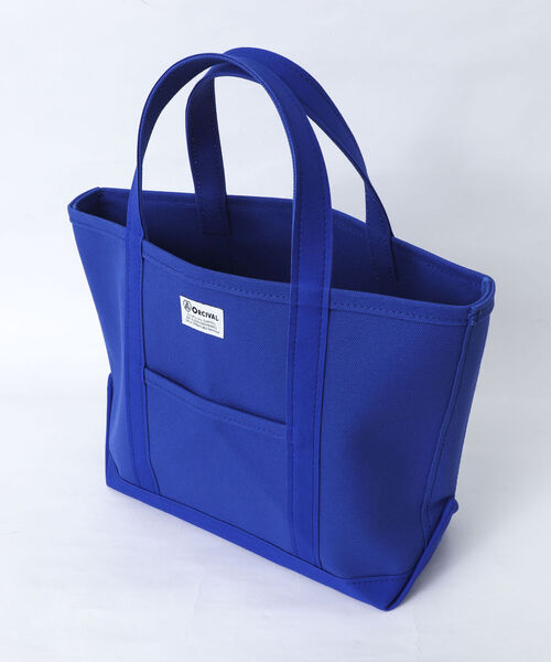 ORCIVAL（オーシバル）の「【ORCIVAL/オーシバル】HANPU TOTE BAG MEDIUM キャンバストートバッグ（トートバッグ・メンズ・ホワイト系その他5/ミント/ロイヤルブルー/チャコールグレー/ホワイト系その他6・FREE）」の9枚目の写真