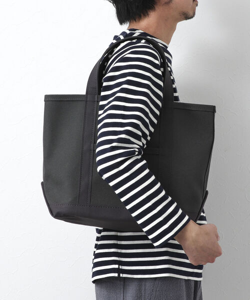 ORCIVAL（オーシバル）の「【ORCIVAL/オーシバル】HANPU TOTE BAG MEDIUM キャンバストートバッグ（トートバッグ・メンズ・ホワイト系その他5/ミント/ロイヤルブルー/チャコールグレー/ホワイト系その他6・FREE）」の13枚目の写真