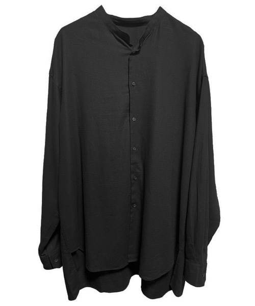 FORTUNA HOMME（フォルトゥナオム）の「FORTUNAHOMME Double Linen Shirts（シャツ/ブラウス・メンズ・ホワイト/ブラック・2/1）」の6枚目の写真