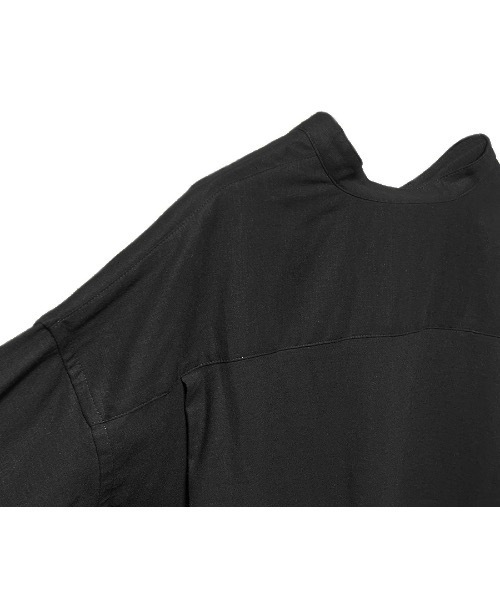 FORTUNA HOMME（フォルトゥナオム）の「FORTUNAHOMME Double Linen Shirts（シャツ/ブラウス・メンズ・ホワイト/ブラック・2/1）」の8枚目の写真