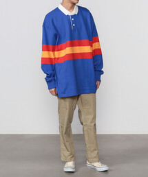 Rowing Blazers ラガーシャツ M 赤/紺 ROWING BLAZERS “SS19 COLLECTION” | MAIDENS SHOP | メイデンズ