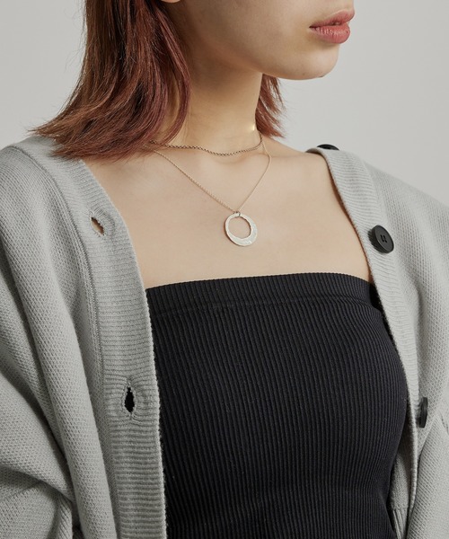 Hawk Company（ホークカンパニー）の「【Hawk Company】アンティークライクメタルモチーフネックレス 5370※（ネックレス・レディース・ゴールド/シルバー・FREE）」の9枚目の写真