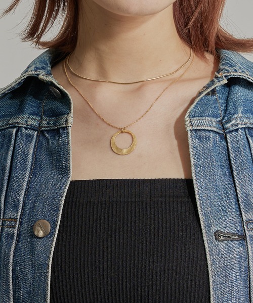 Hawk Company（ホークカンパニー）の「【Hawk Company】アンティークライクメタルモチーフネックレス 5370※（ネックレス・レディース・ゴールド/シルバー・FREE）」の10枚目の写真