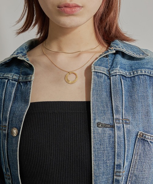 Hawk Company（ホークカンパニー）の「【Hawk Company】アンティークライクメタルモチーフネックレス 5370※（ネックレス・レディース・ゴールド/シルバー・FREE）」の6枚目の写真