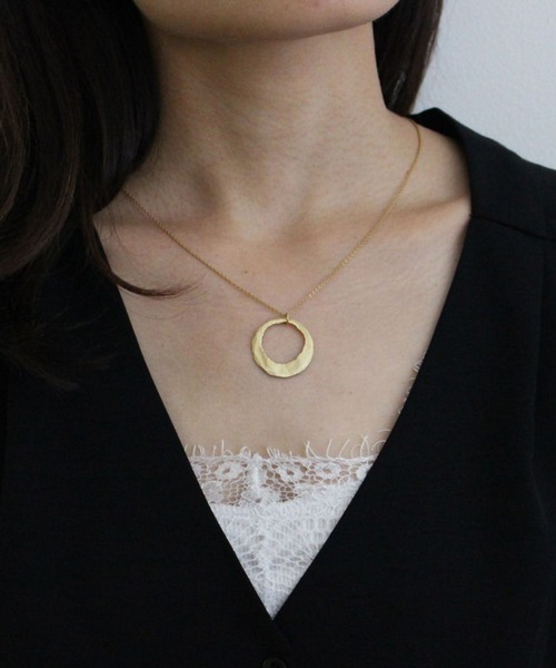 Hawk Company（ホークカンパニー）の「【Hawk Company】アンティークライクメタルモチーフネックレス 5370※（ネックレス・レディース・ゴールド/シルバー・FREE）」の5枚目の写真