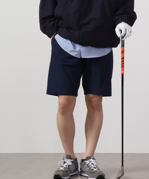 FUNALIVE(ファンアライブ)の「ゴルフ総柄ショートパンツ(その他パンツ・メンズ・ネイビー/ブラック・M/L/XL/XXL)」の2枚目の写真