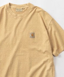 【Carhartt/カーハート】ブランドロゴ ワンポイントワッペン付き 半袖Tシャツ/CH NELSON T-SHIRT