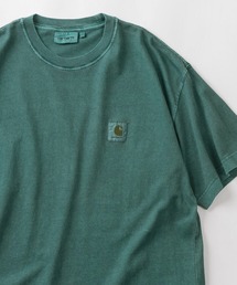 【Carhartt/カーハート】ブランドロゴ ワンポイントワッペン付き 半袖Tシャツ/CH NELSON T-SHIRT