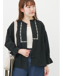 ehka sopo | 【Maison SAJOU】刺繍ブラウス(シャツ/ブラウス)