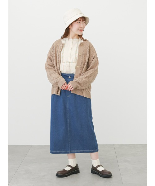 ehka sopo（エヘカソポ）の「【Maison SAJOU】刺繍ブラウス（シャツ/ブラウス・レディース・ブラック/オフホワイト/キナリ・ﾌﾘ-）」の12枚目の写真